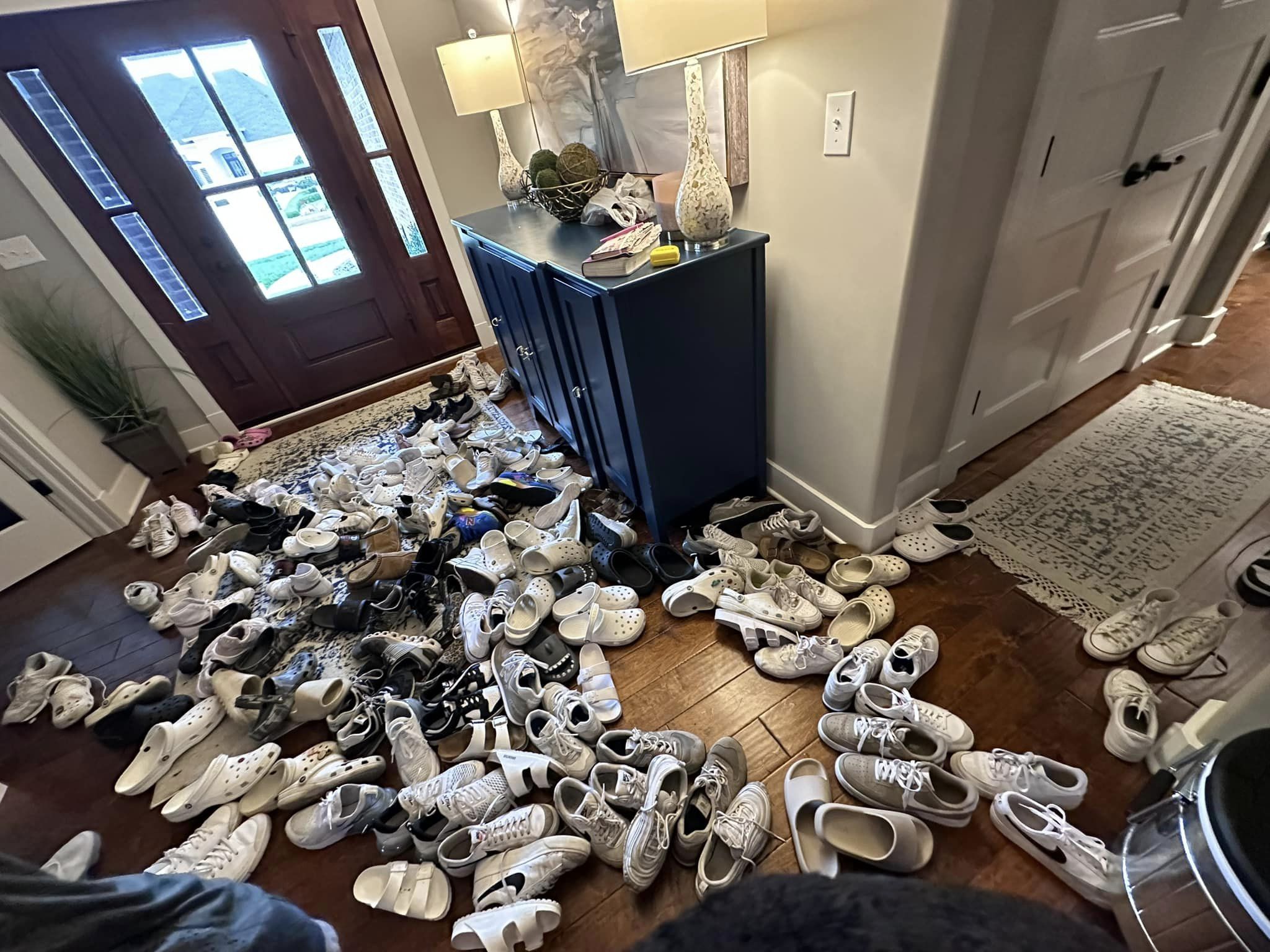 Shoes by the door 