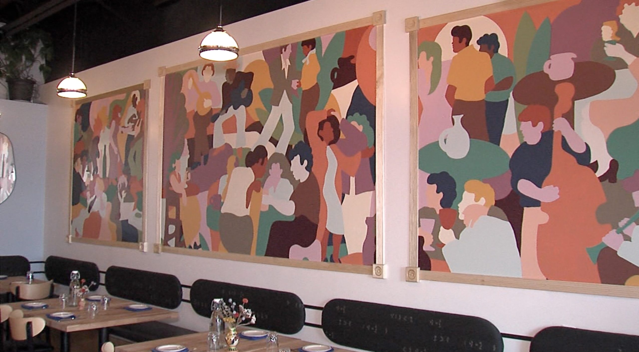 Art inside Gather 22