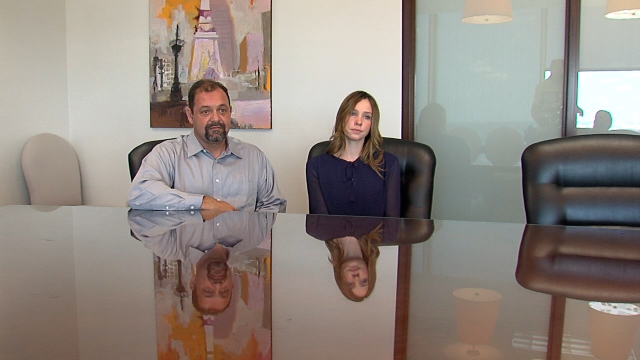 Rebekah and Vince speak with WRTV from their attorney's office at Cohen & Malad.  They allege the Alexandria Community School Corporation failed to protect their child, who has special needs.