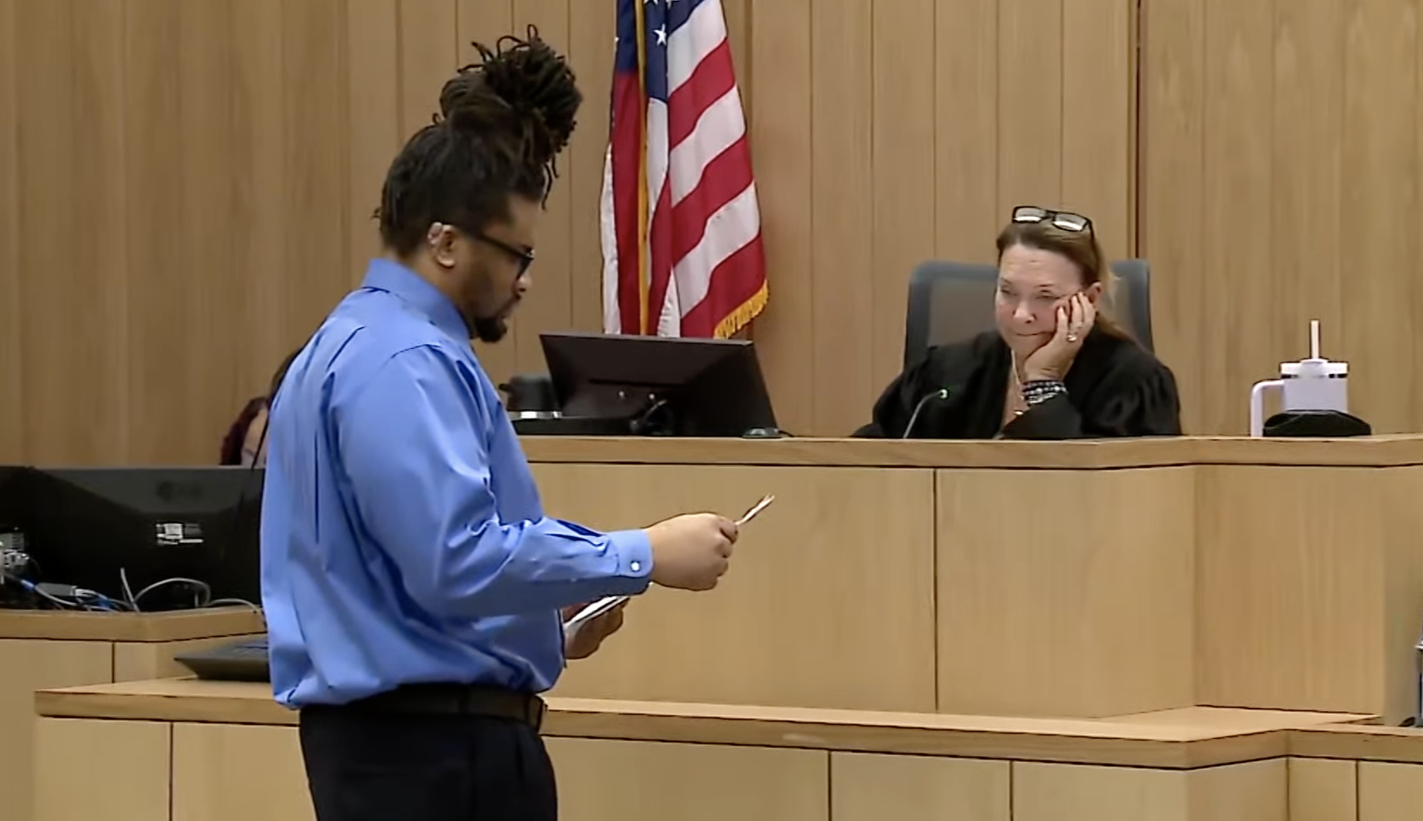 Mylik Hill and Judge Angela Davis.png