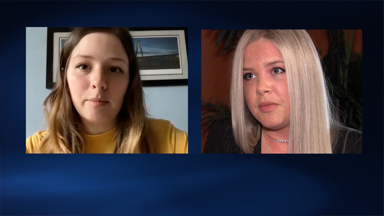 Mikayla Devore (left) and Robyn Matthews (right) have been waiting eight years for Thomas Stone's case to be resolved in Marion County.