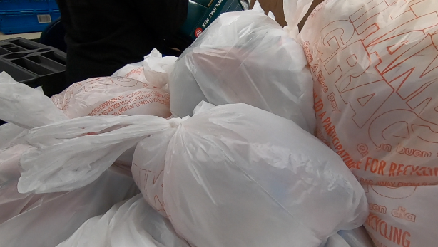 Bags ready to go 