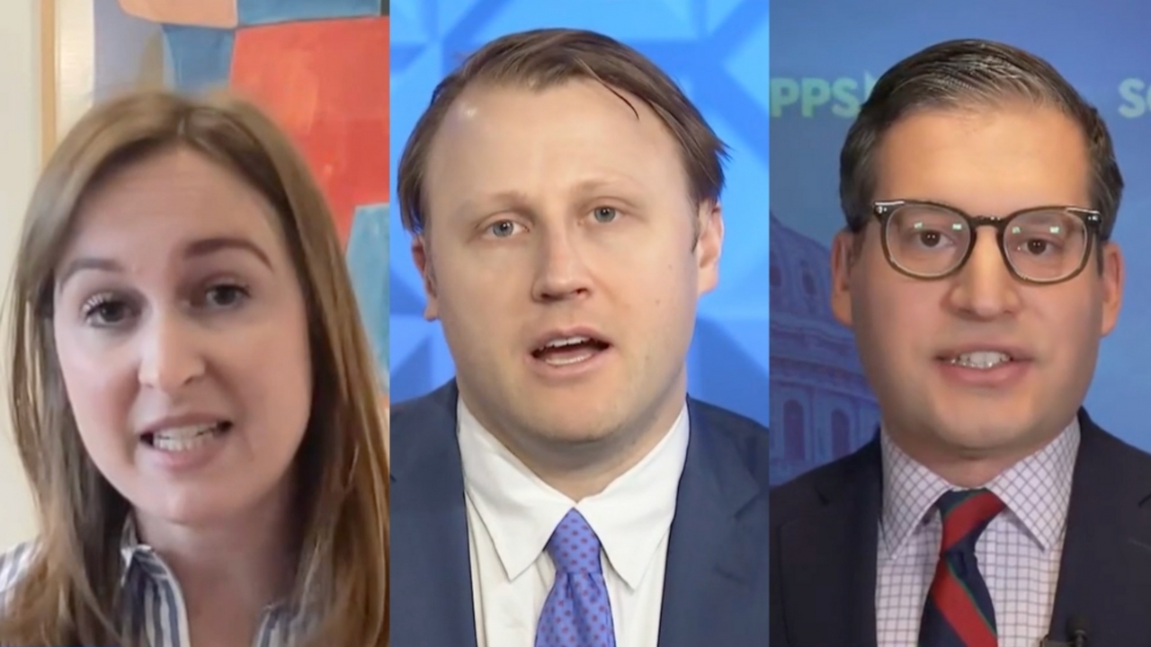 Daniel Lippman and Elena Schneider with Politico, Nathaniel Reed with Scripps News