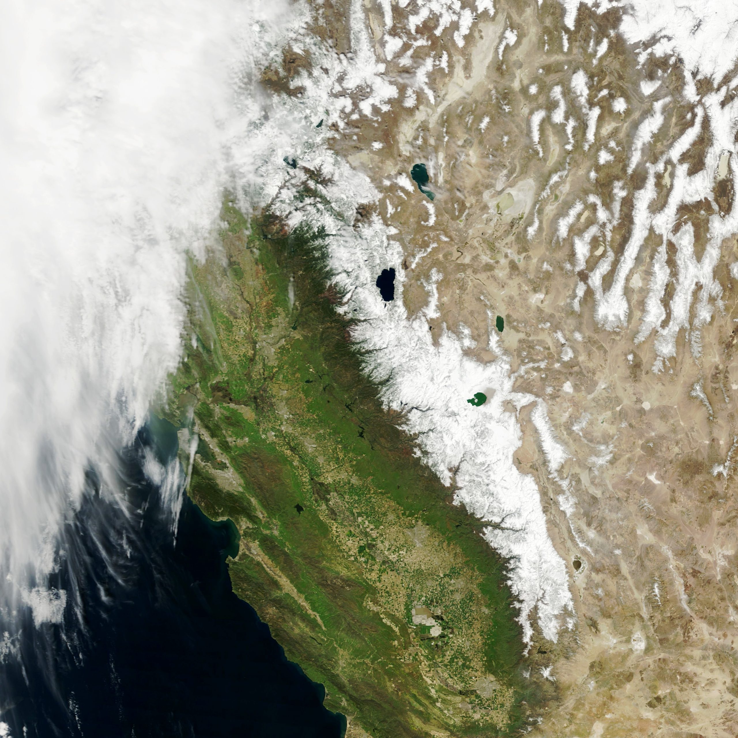 California snowpack in 2024
