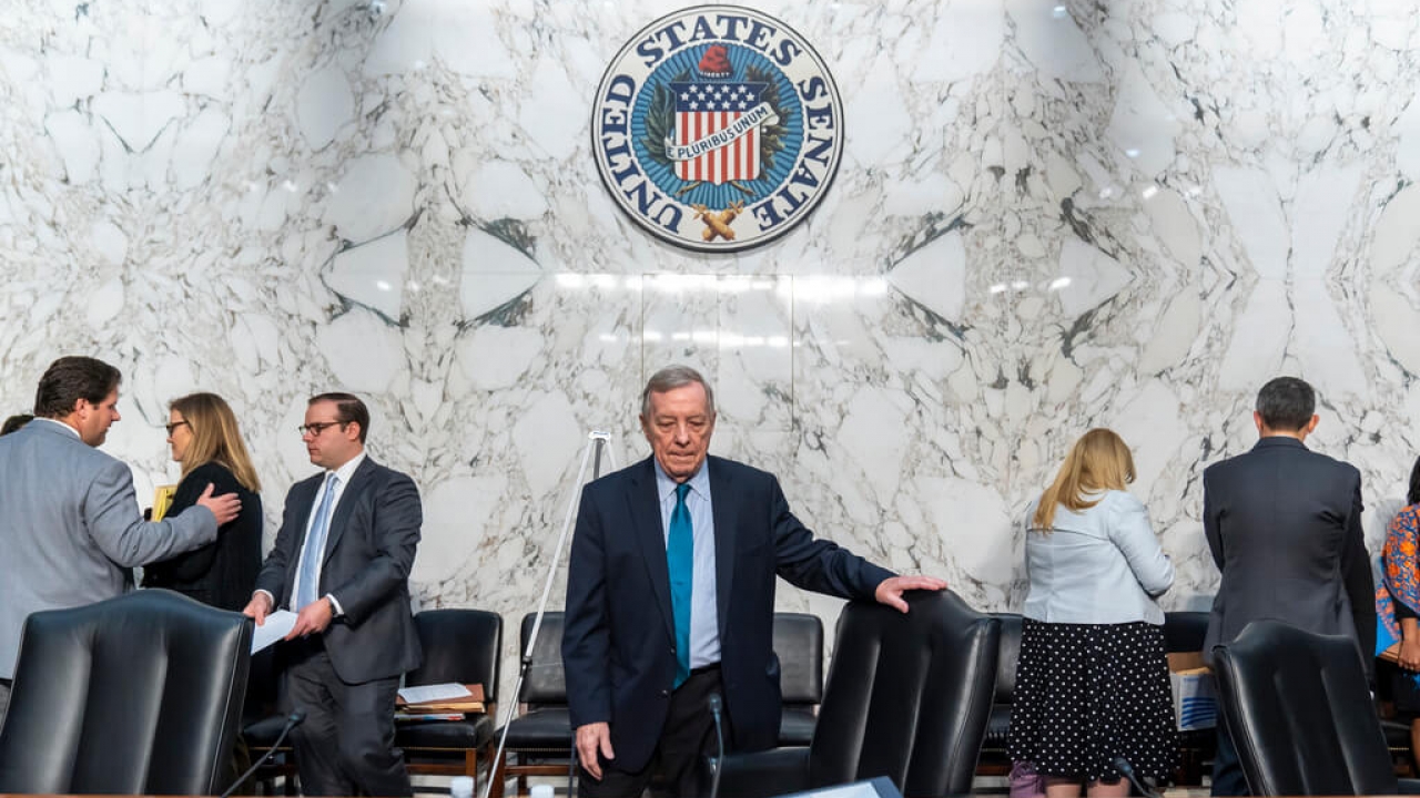 Senate Judiciary Committee chairman Sen. Dick Durbin, D-Ill.