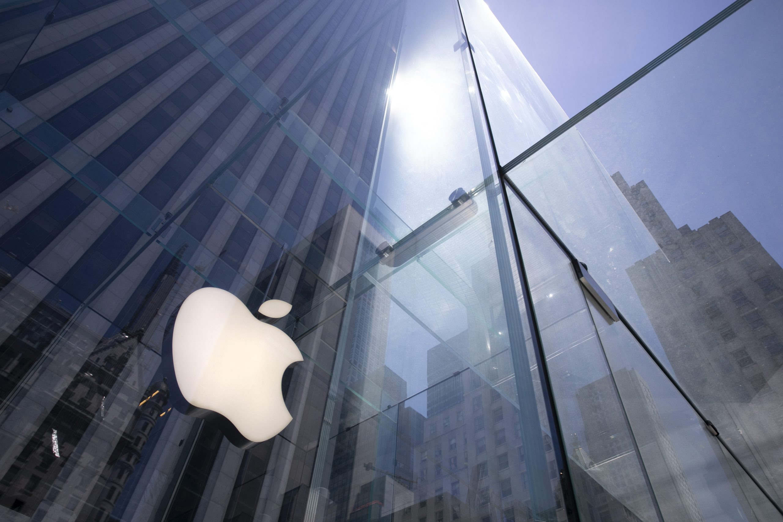 Apple's Fifth Avenue store in New York.