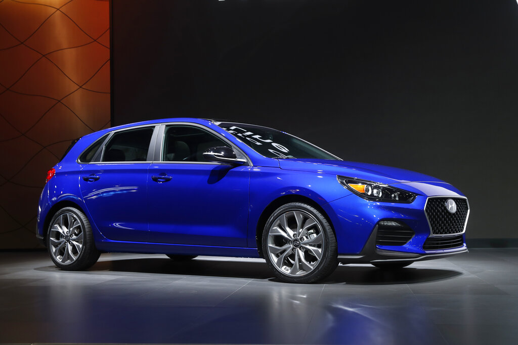 The Hyundai Elantra GT N Line