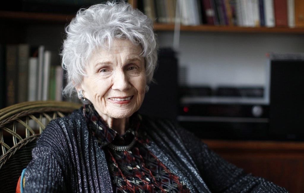 Canadian author Alice Munro.