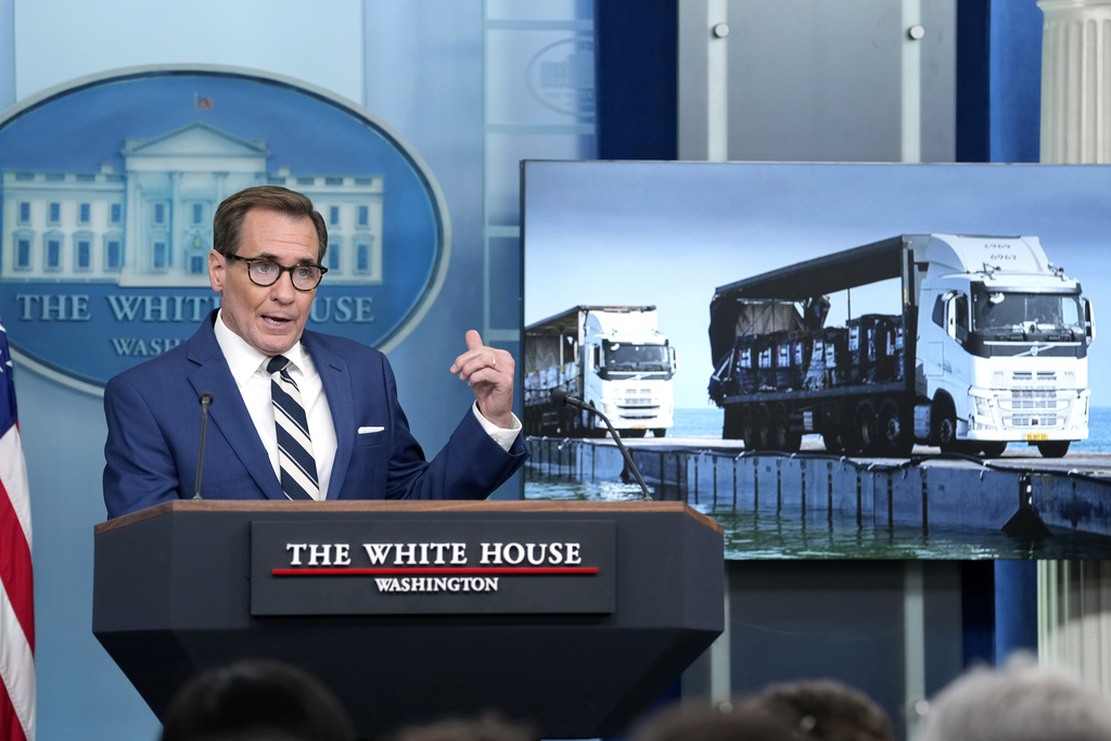 White House National Security Communications Advisor John Kirby