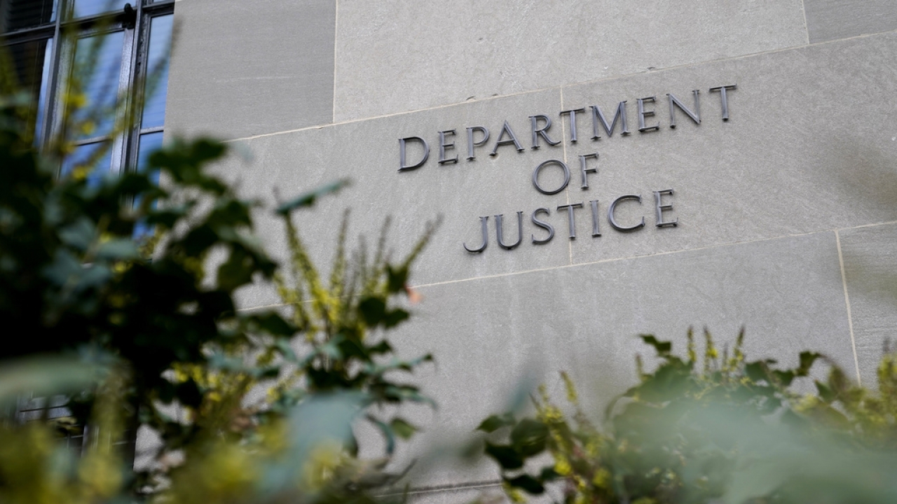 Department of Justice Building in Washington.