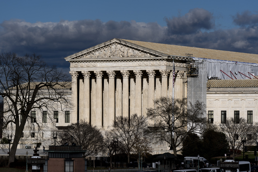 The Supreme Court is seen in Washington