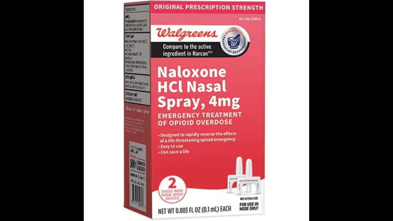 Walgreens Brand Naloxone HCl Nasal Spray