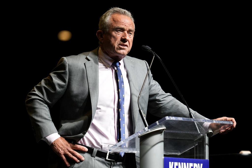 Independent presidential candidate Robert F. Kennedy Jr.