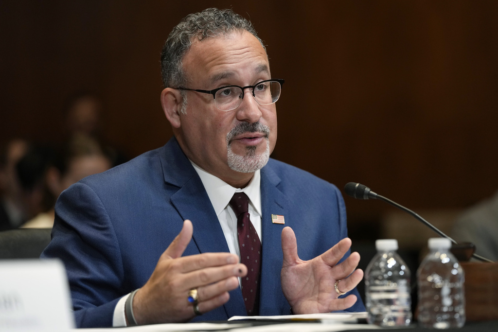 Education Secretary Miguel Cardona