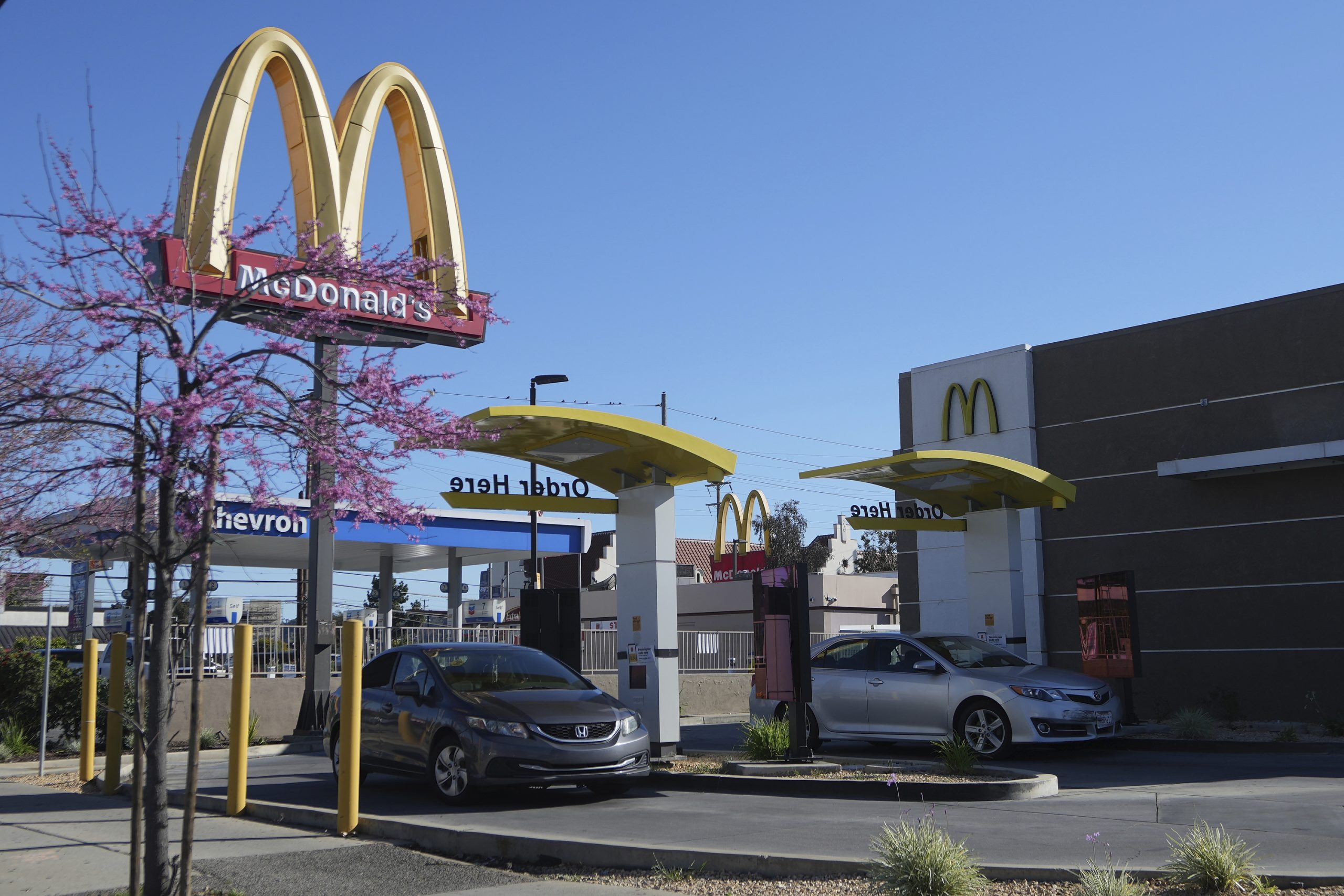 A McDonald's restaurant.