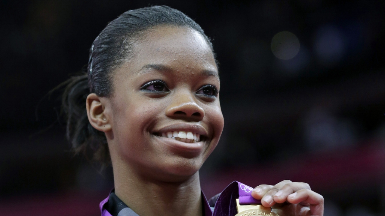 U.S. gymnast Gabby Douglas.