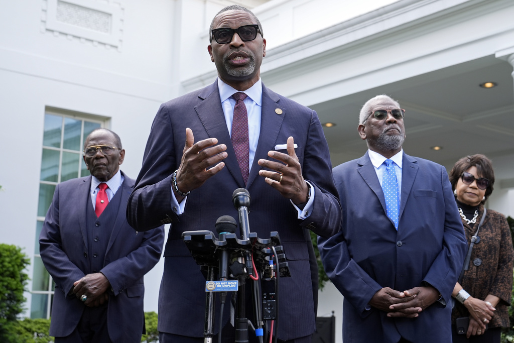 NAACP President Derrick Johnson at the White House