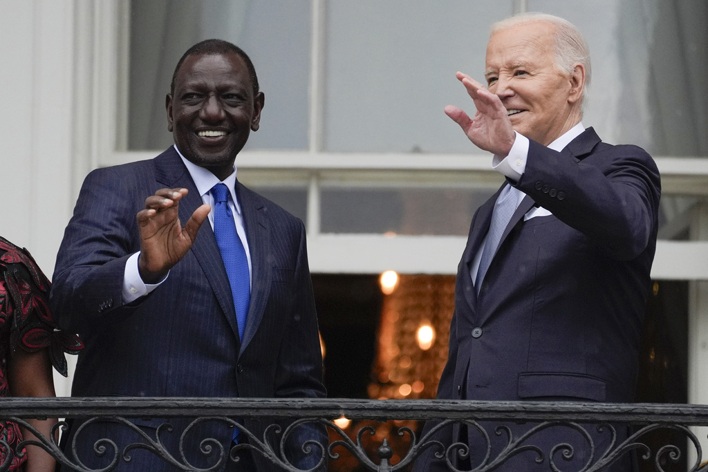 Kenya’s President William Ruto with U.S. President Joe Biden