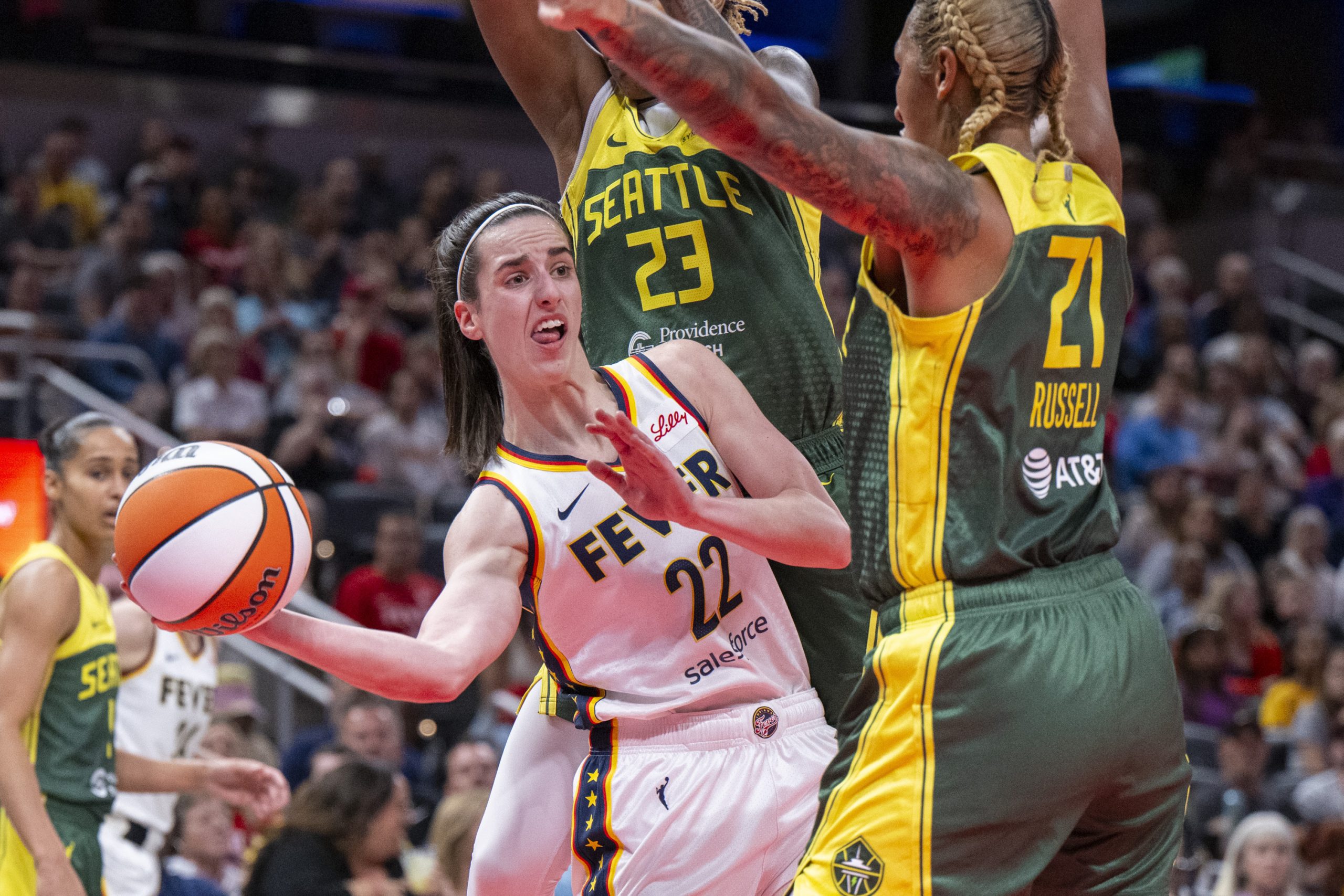 Indiana Fever guard Caitlin Clark