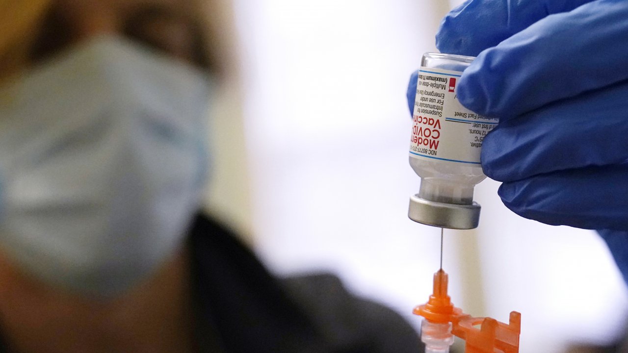 A dose of coronavirus vaccine.