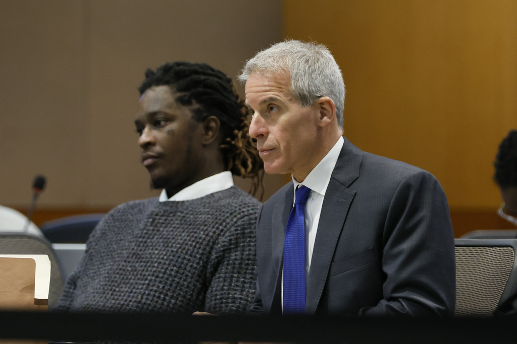 Young Thug and his lawyer, Brian Steel