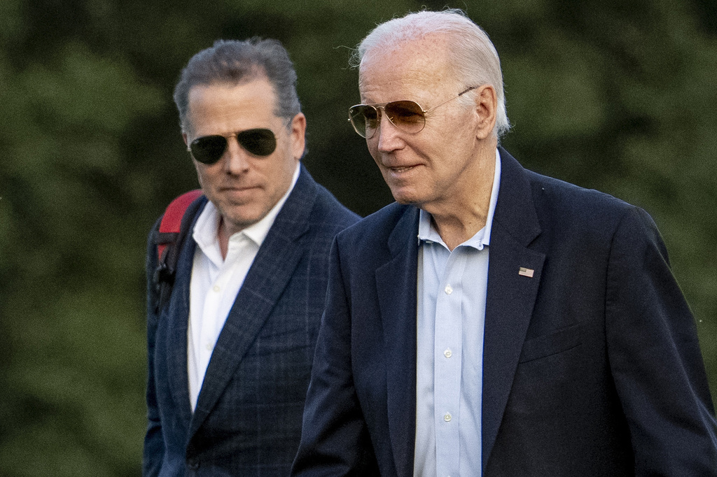 Joe Biden and Hunter Biden