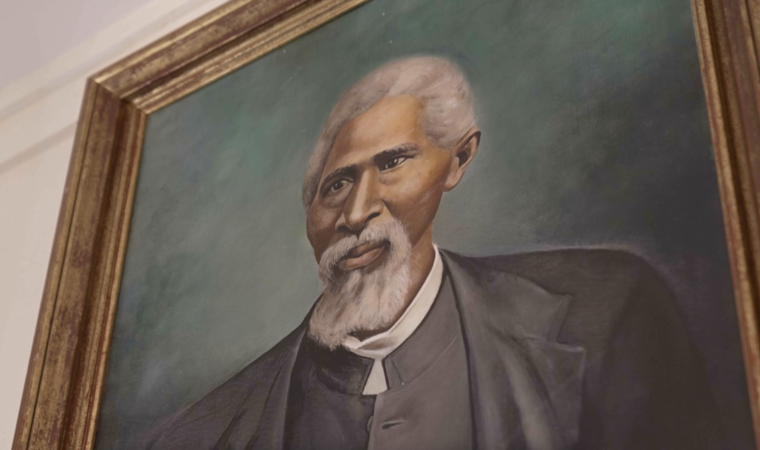 A portrait of Rev. Jack Yates.