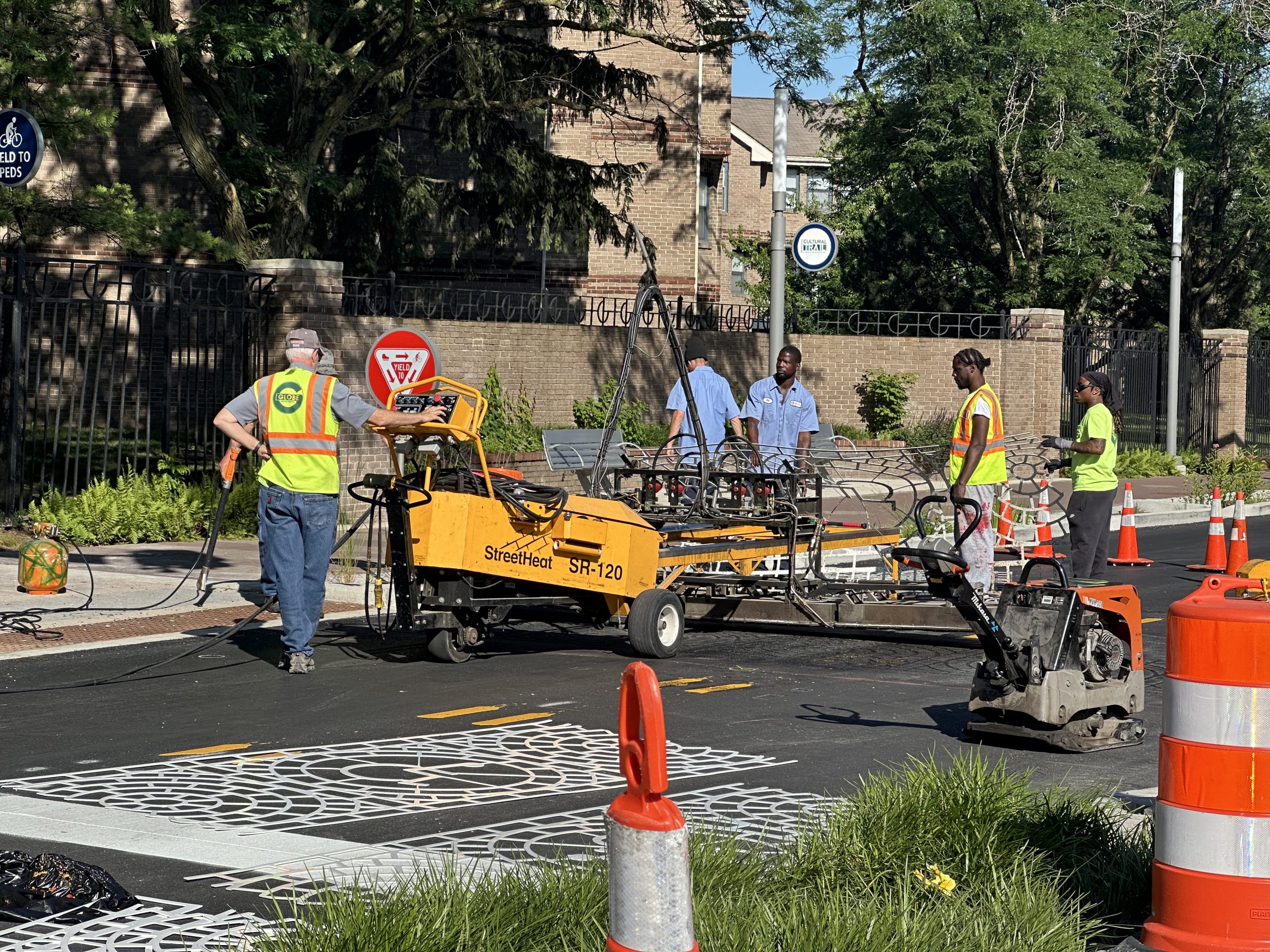 Cultural trail construction 