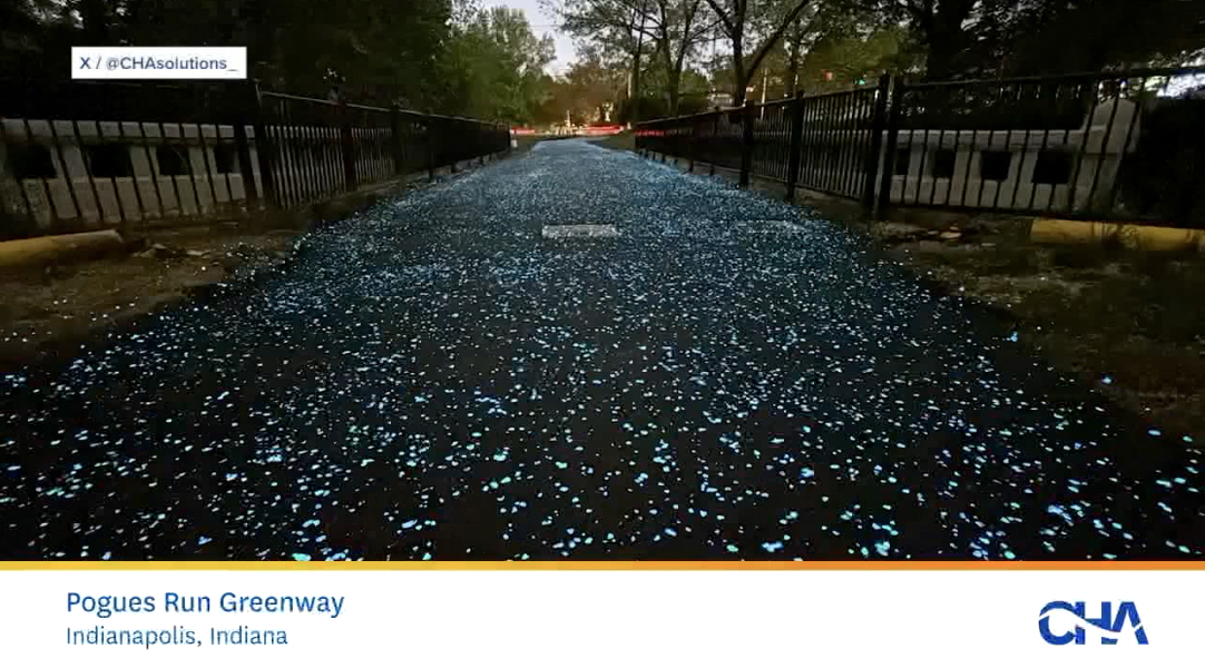Pogue's Run glowing 