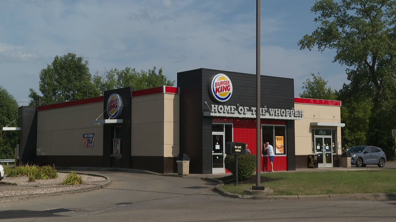 The Getzville Burger King on Millersport Highway reopened Monday around 5 p.m.