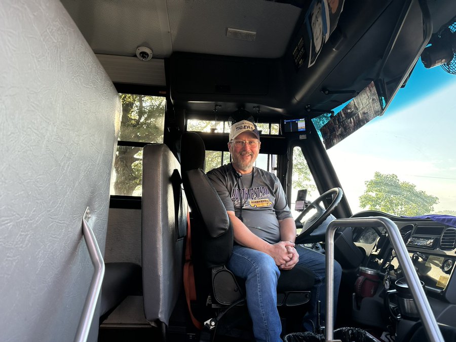 Rob Betts, Northwestern bus driver 