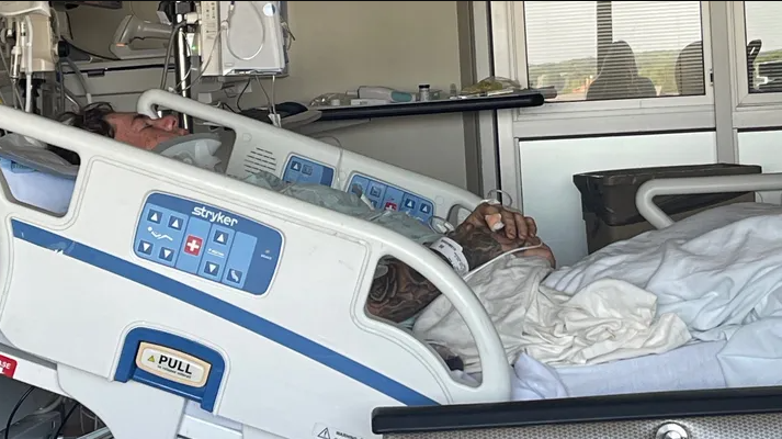 Alex Giemza recovers after a motorcycle crash in Waukesha County