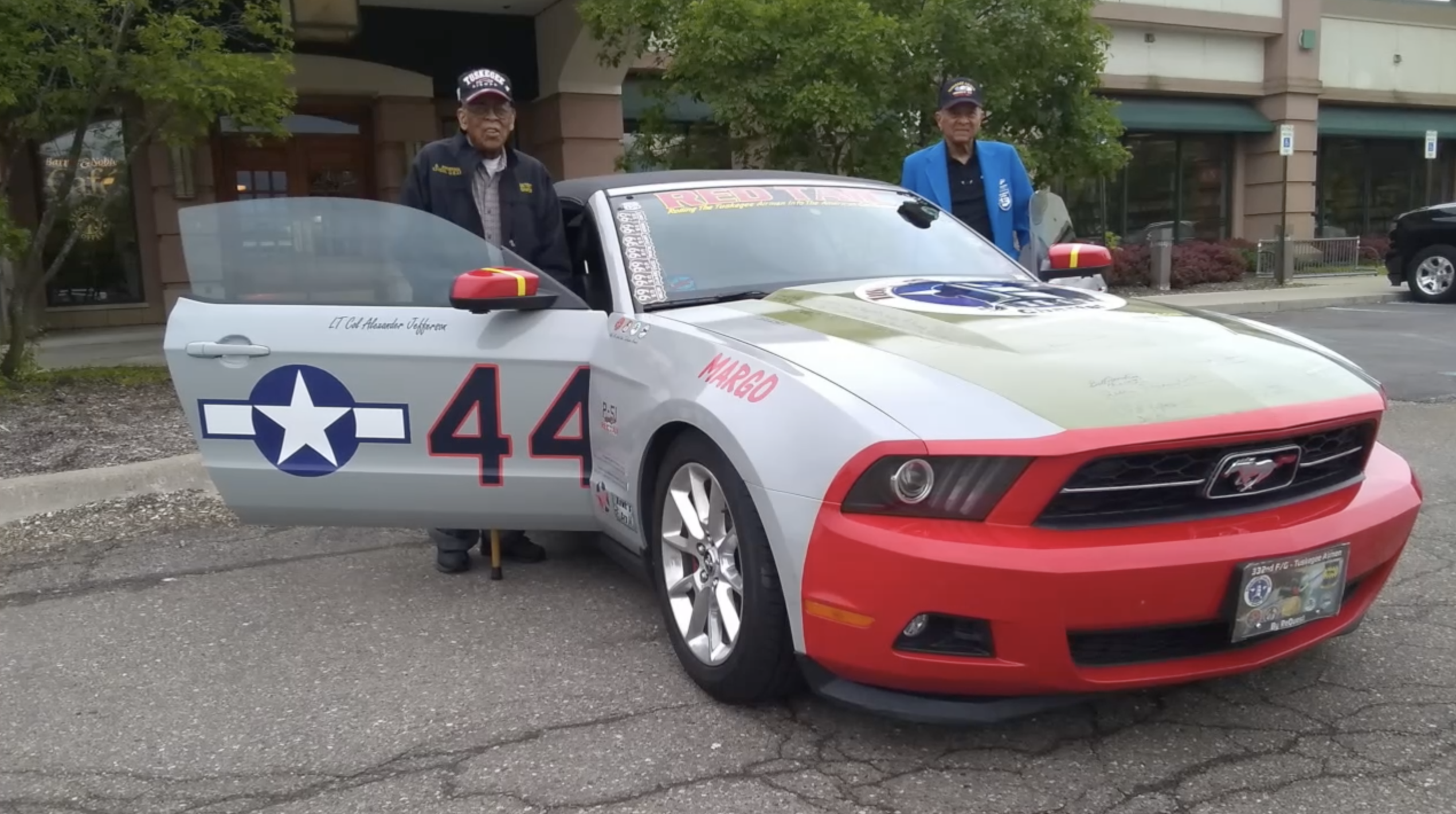 Lt. Col. Alexander Jefferson customized car