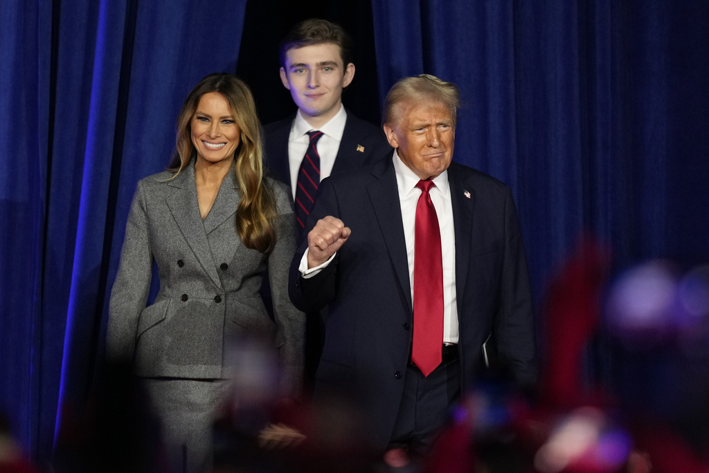 Donald Trump, Melania Trump, Barron Trump