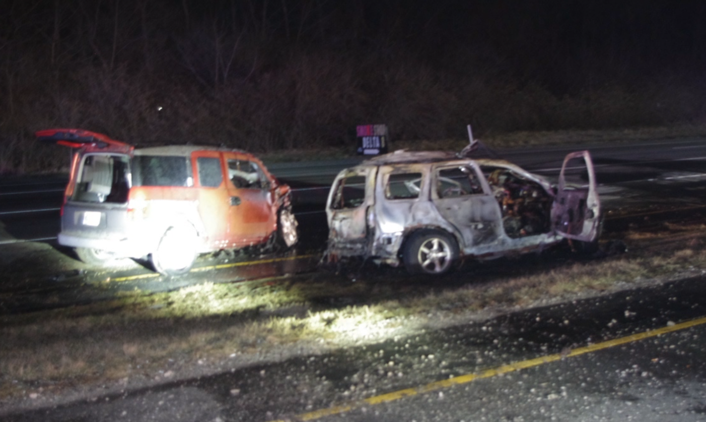 Mooresville Pursuit Crashed Cars