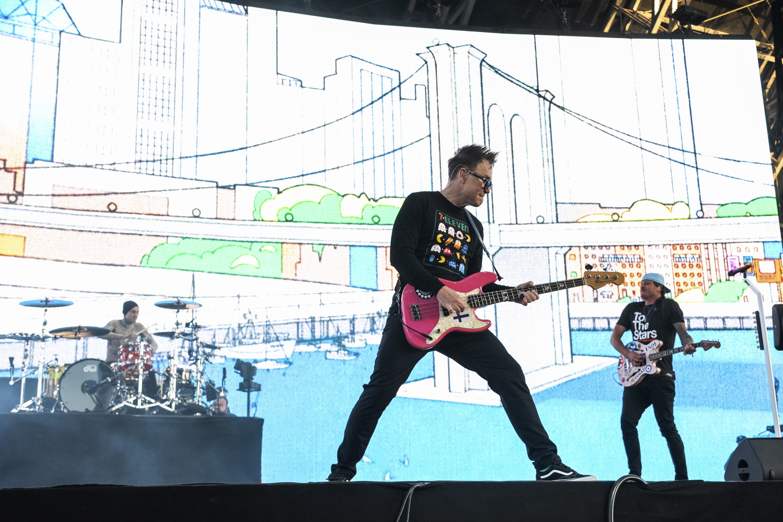 Travis Barker, Mark Hoppus, Tom DeLonge