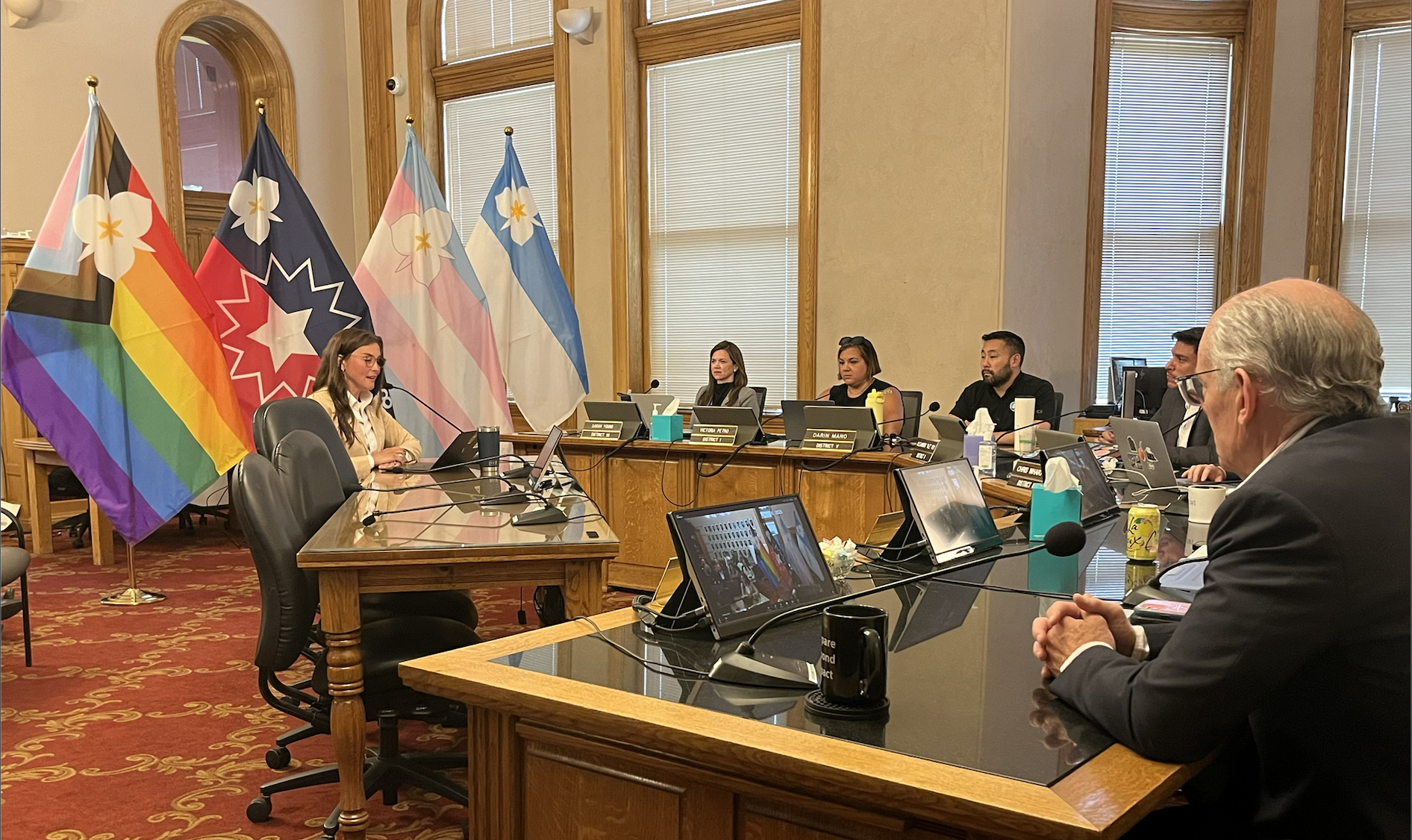 SLC Council flags