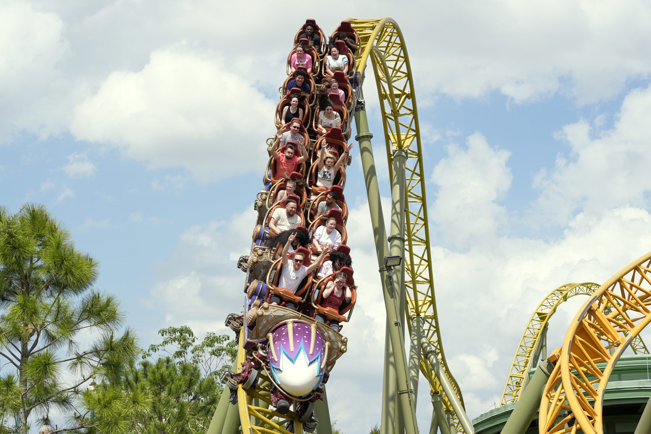 Stardust Racers roller coaster Epic Universe