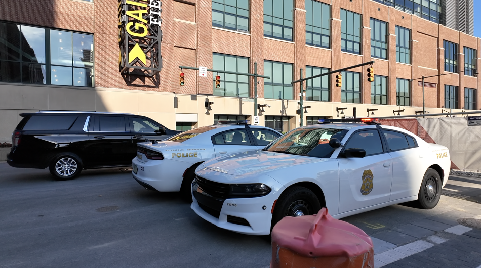 Police at Gainbridge 