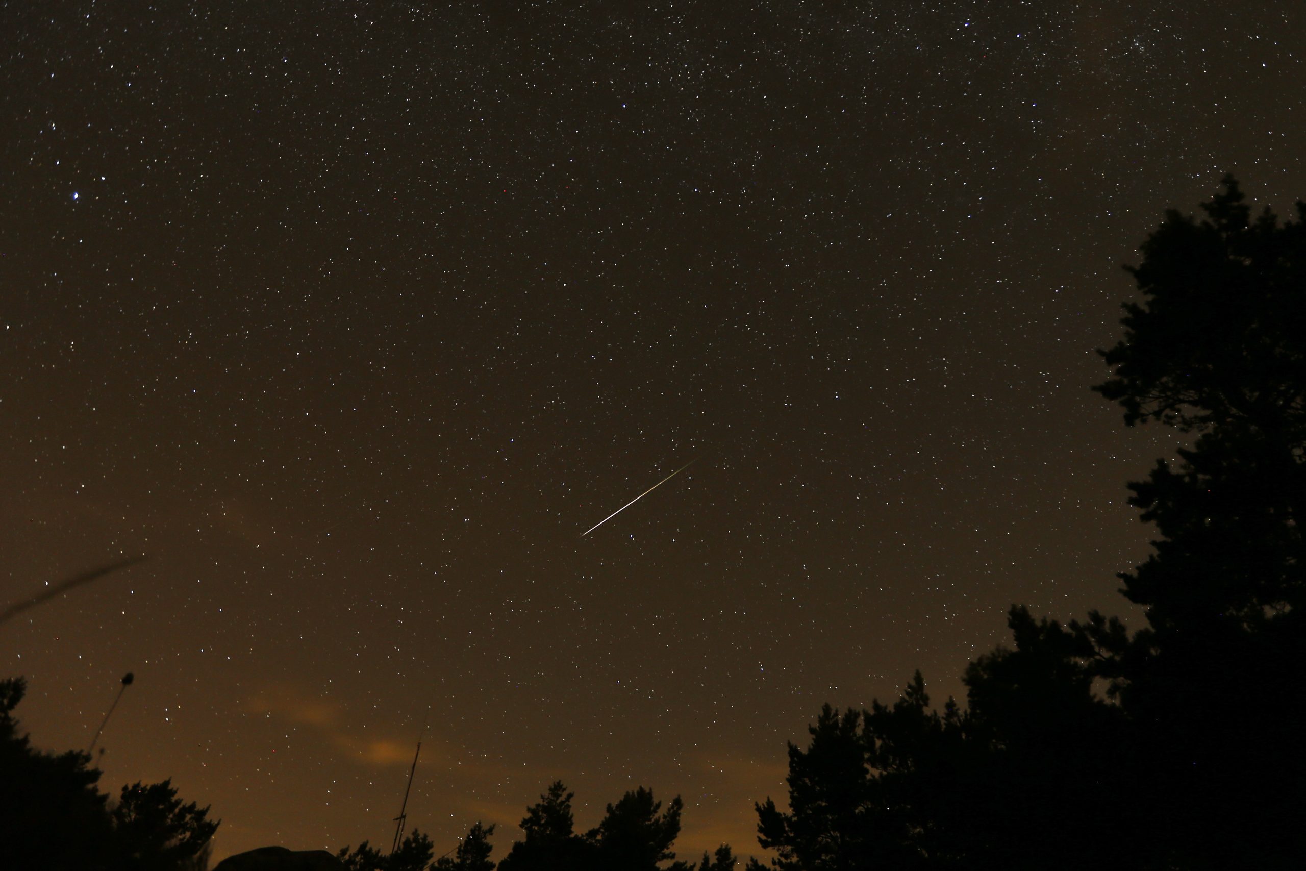 Spain Perseid Meteor Shower