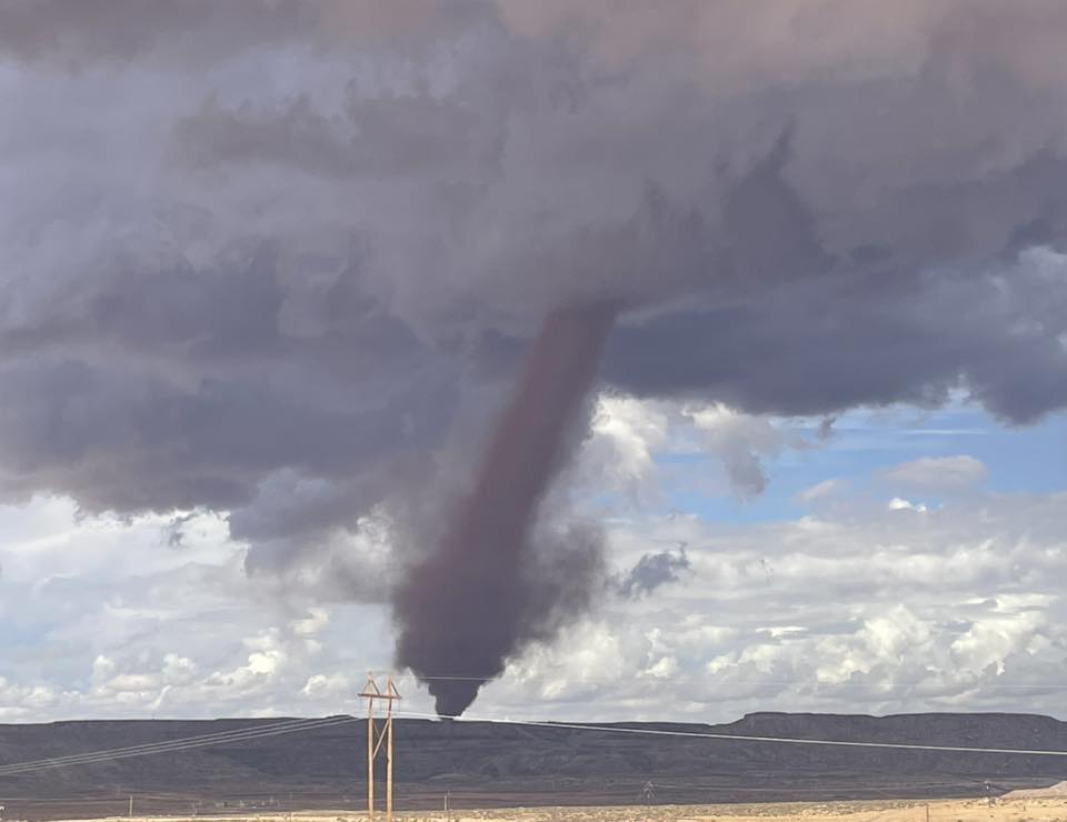 Tornado near Blanding