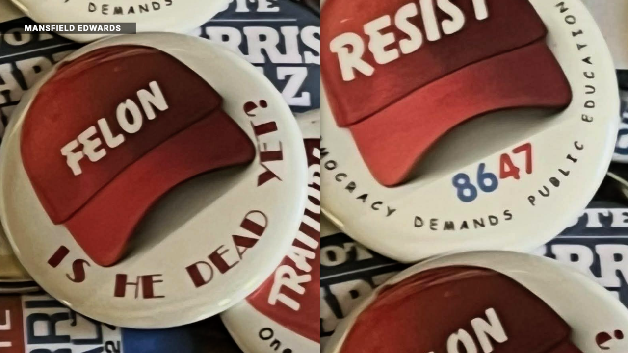 Buttons from Ashland County Democratic Party