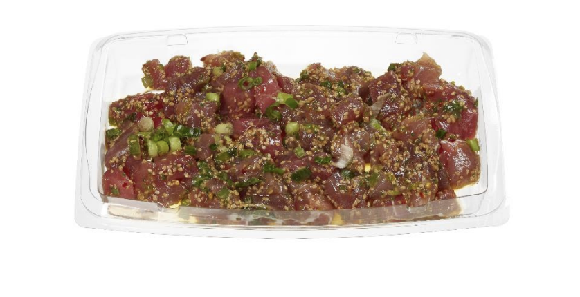 Fresh Ahi Wasabi Poke sold at Costco