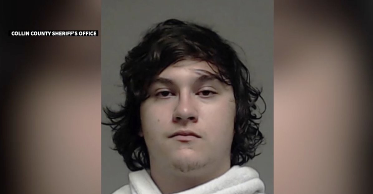 Joshua Jahn in a booking photo from a 2016 felony conviction in Texas for marijuana delivery.