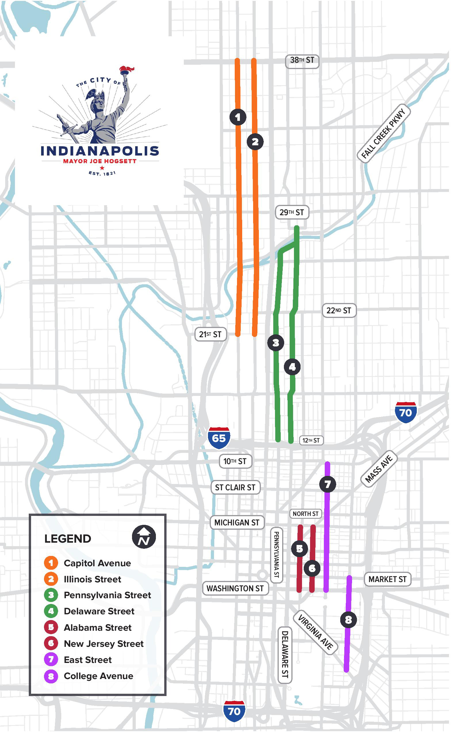Two-way conversion map 