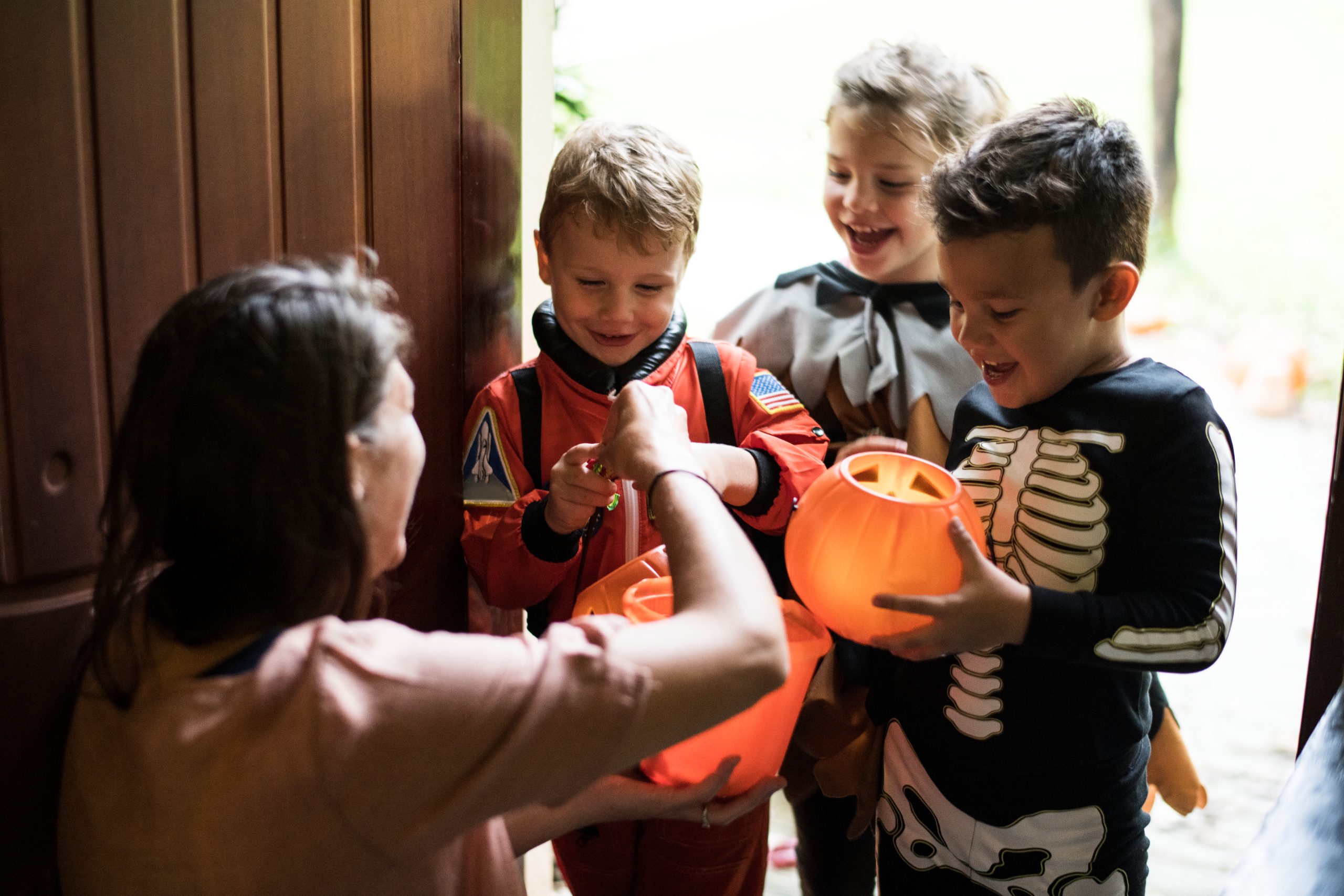 Trick-or-treat times in your area