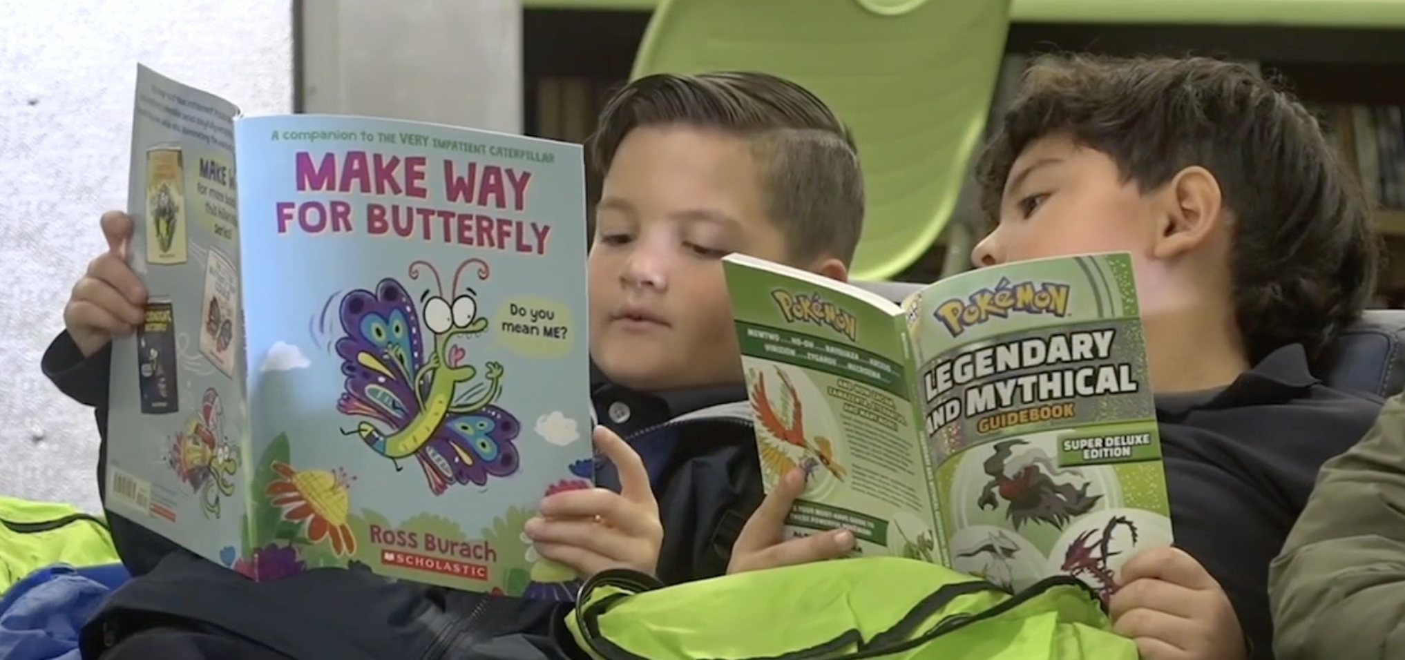 Children reading