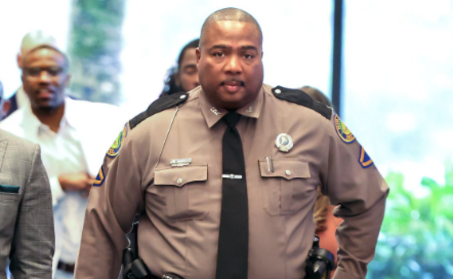 Florida State Trooper Craig Gaines provided security for the head coach of Florida A&M University.