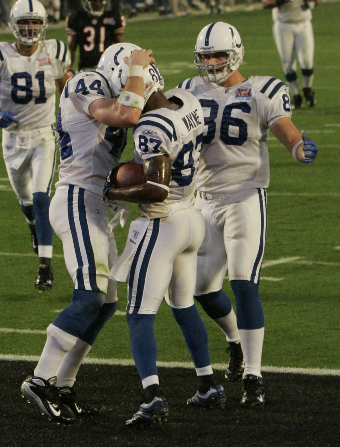 Adam Vinatieri, Ben Utecht, Reggie Wayne