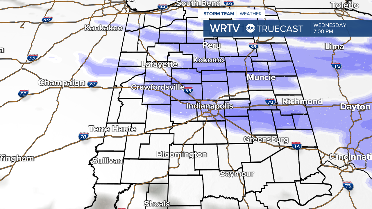 Wednesday Evening Snow